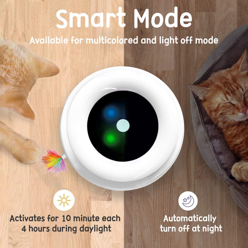 Automatic Cat Ball & Ambush Mouse Toy - Mingle & Moa