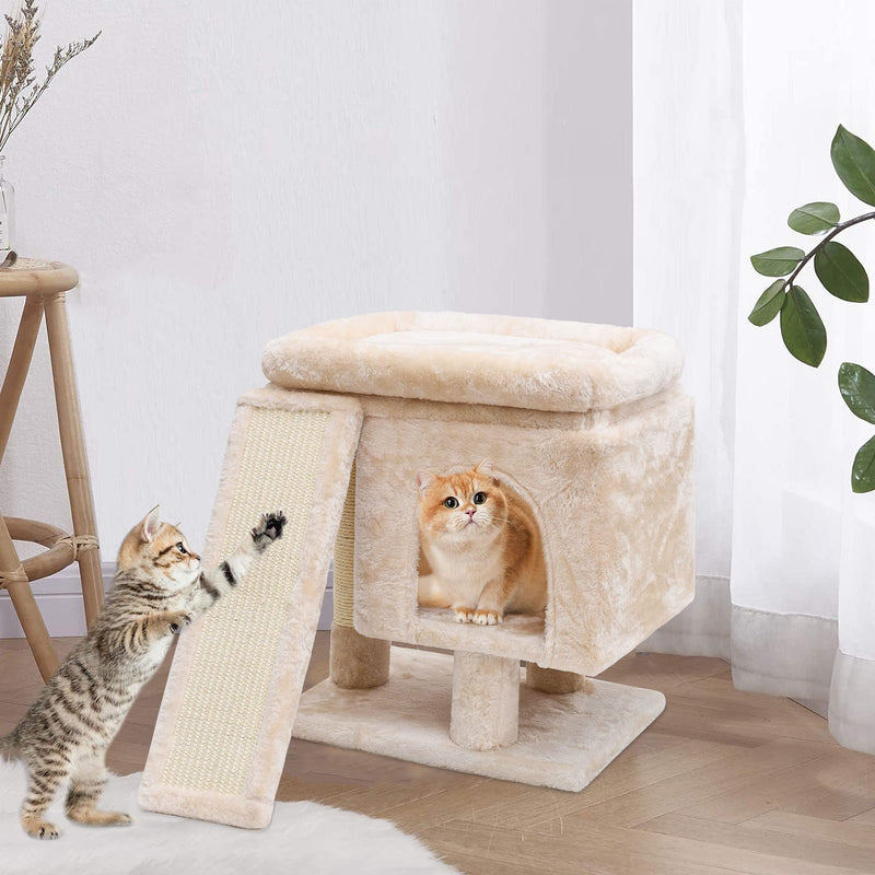 SYANDLVY Beige Cat Tower - Mingle & Moa