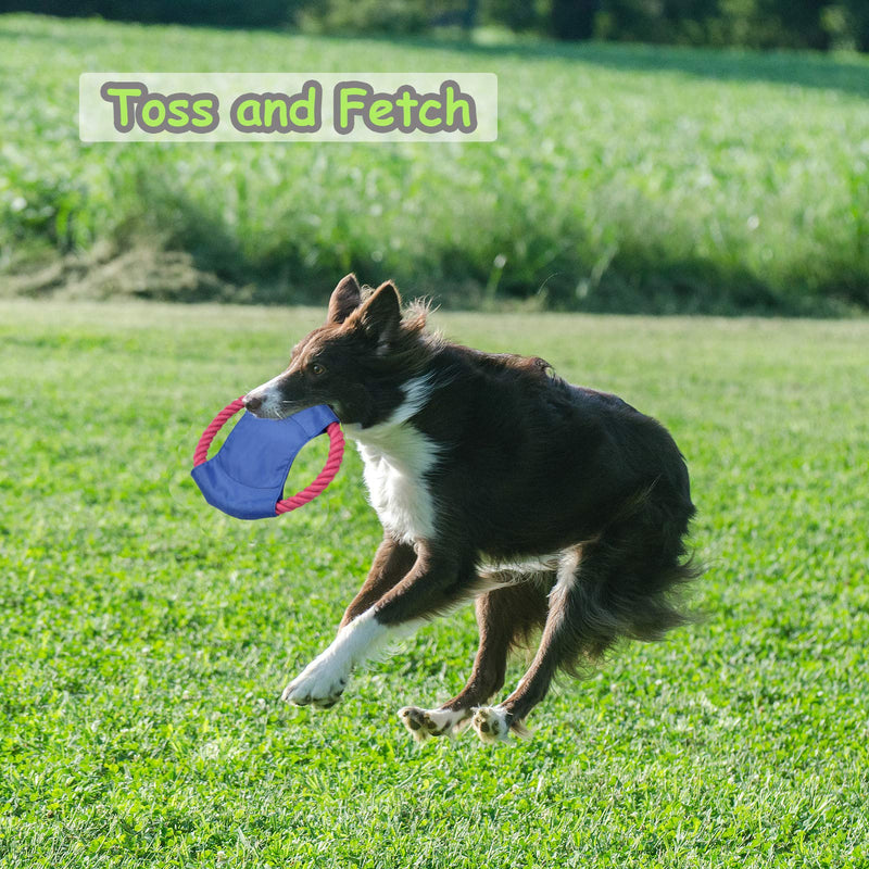 LECHONG Heavy Duty Rope Chew Toys – For Small, Medium & Large Dogs, Teething & Stress Relief - Mingle & Moa