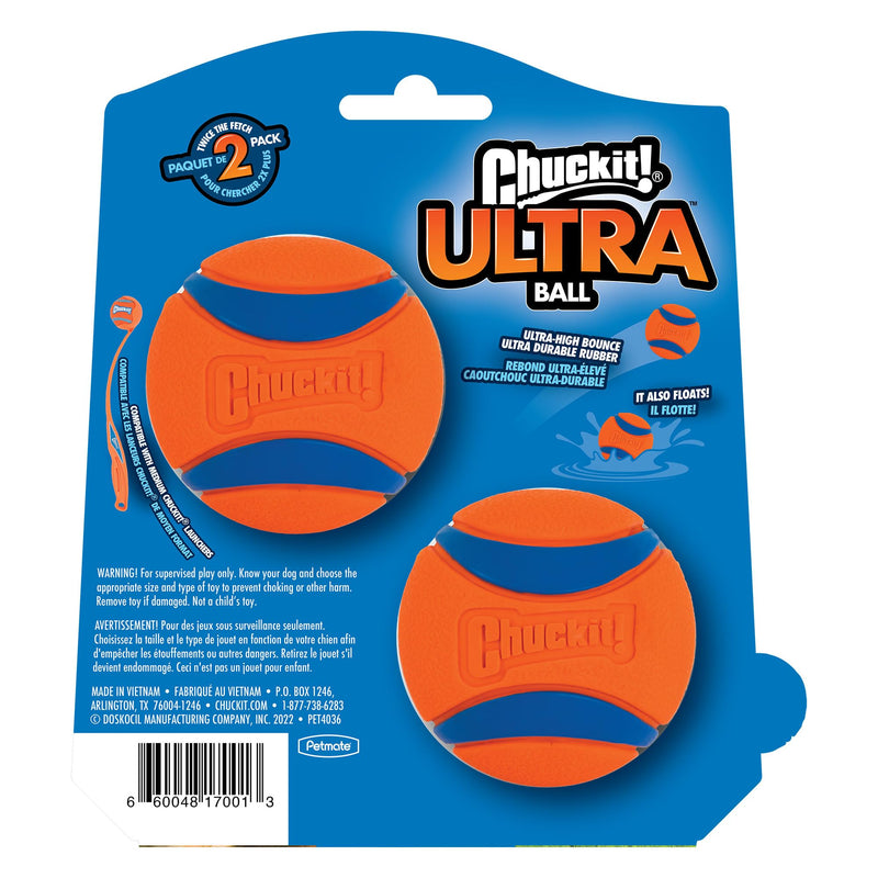 Chuckit! Ultra Ball Medium 4-Pack (2.5") - Mingle & Moa