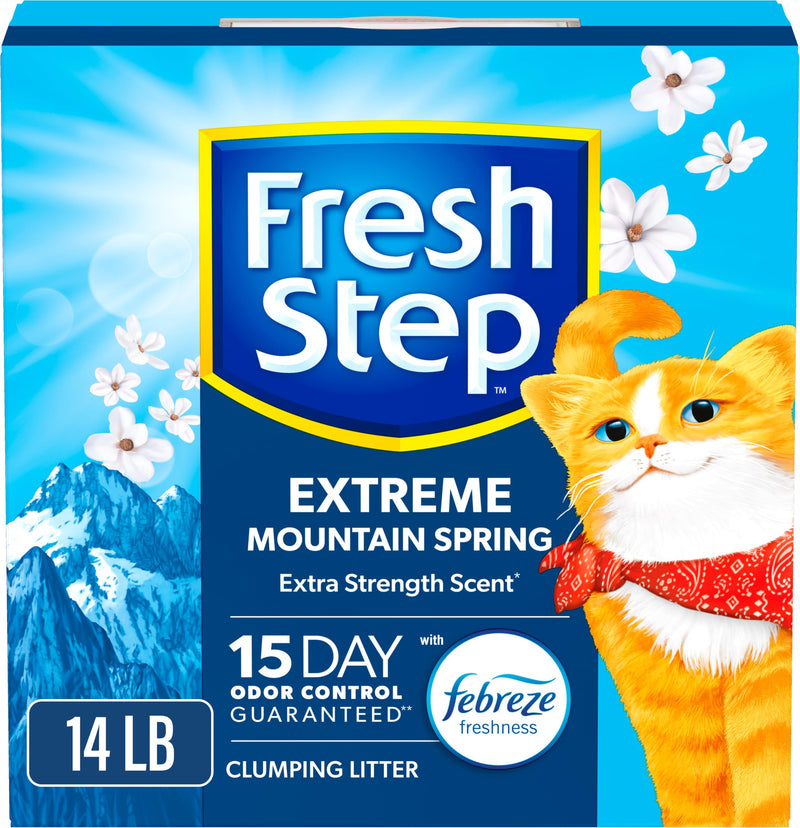 Extreme Clumping Cat Litter – Mountain Spring, 14 lb - Mingle & Moa