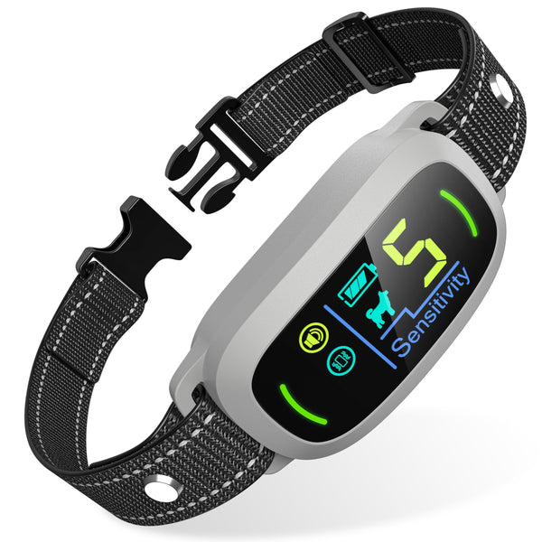 FAFAFROG Smart Bark Collar (Grey) - Mingle & Moa
