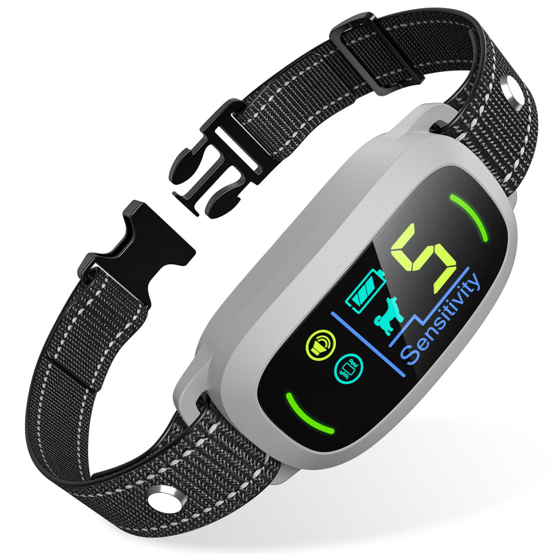 FAFAFROG Smart Bark Collar (Grey) - Mingle & Moa
