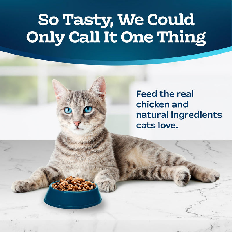 Blue Buffalo Tastefuls Dry Cat Food, Sensitive Stomach, Chicken & Brown Rice, 15 lb - Mingle & Moa