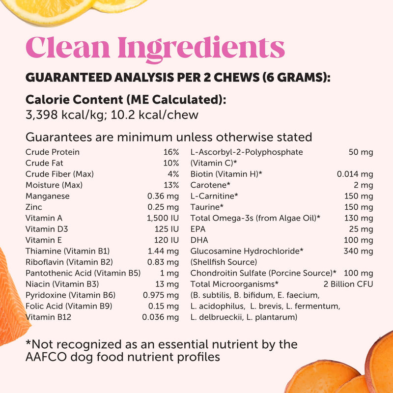 Senior Dog Multivitamin with Glucosamine & Omega (Duck, 90 ct) - Mingle & Moa
