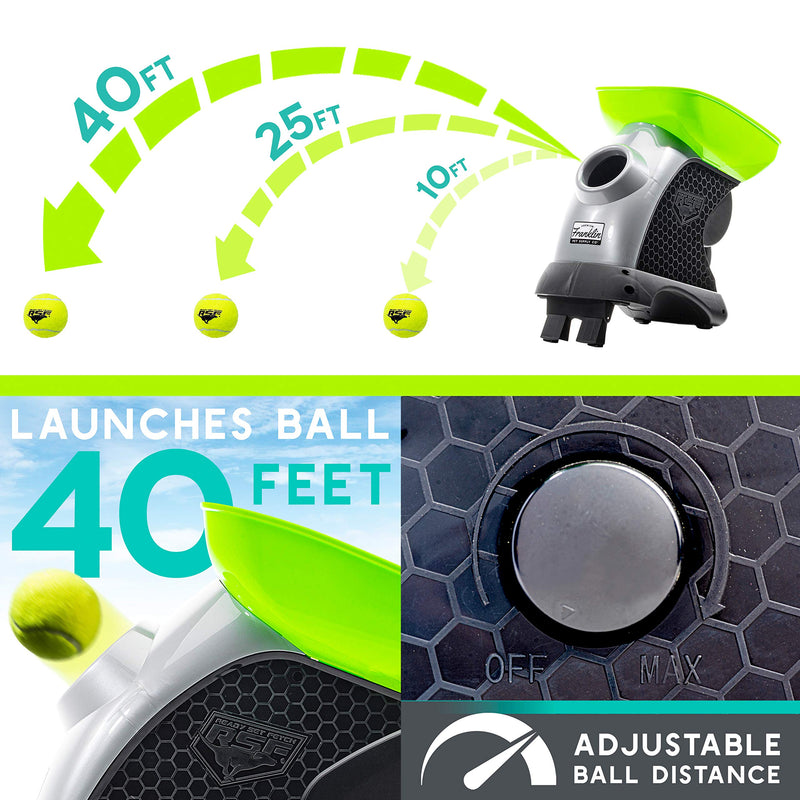 Franklin Pet Automatic Tennis Ball Launcher – Interactive Dog Toy - Mingle & Moa