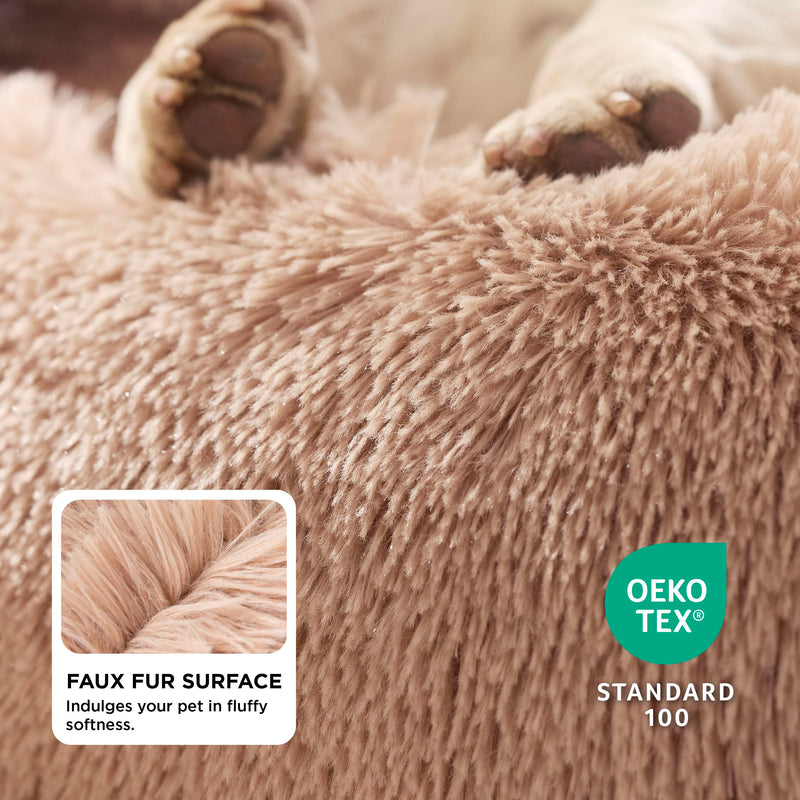 Bedsure Calming Donut Dog Bed - 30 Inch - Mingle & Moa
