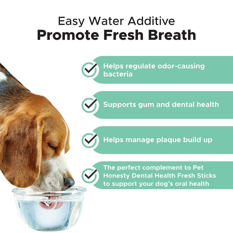 Oral Hygiene Dental Water Additive for Dogs (8 oz) - Mingle & Moa