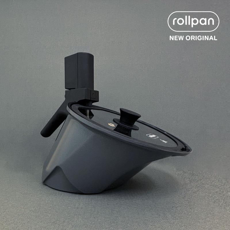 Rollpan - Automatic Rotating Cooking Pot - Gray