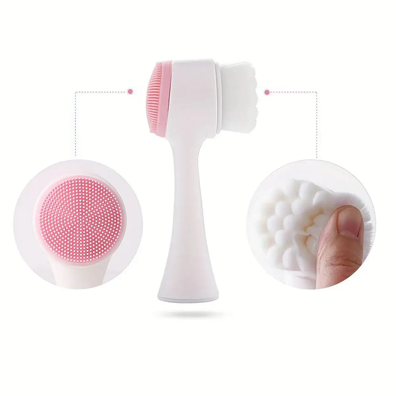 Mingle moa Silicone pet paw cleaner and grooming brush, featuring soft bristles for gentle cleaning and massaging.