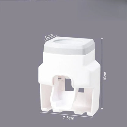 Mingel Moa - Wall Mount Automatic Toothpaste Dispenser Bathroom Supplies Toothpaste Squeezer Toothbrush Holder toothpaste squeezer