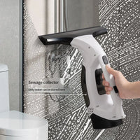 Mingle Moa - Multifunctional Electric Cordless Window Cleaner Machine White Cordless Rechargeable Automatic Portable Glass Cleaner Tools - Mingle & Moa