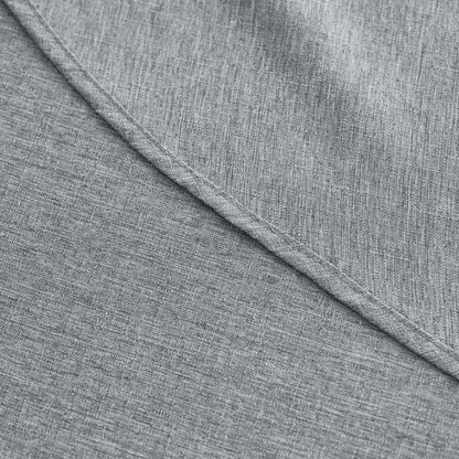 Mingle Moa - Textured Round Tablecloth Waterproof Spill-Proof Wipeable Table Cover Wrinkle Free Circle Dining for Birthday Farmhouse Party