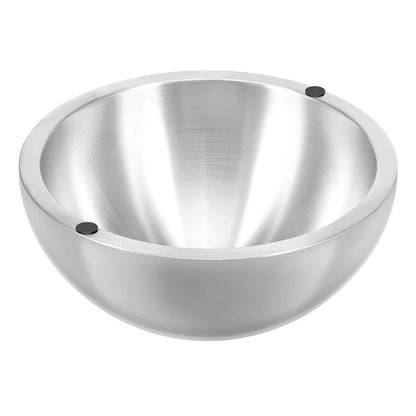 Mingle Moa Stainless Steel Dip Chiller Bowl Serving Bowls with Double Walled Ice Cavity Insulated Etch Resistant Robust Long Service Life