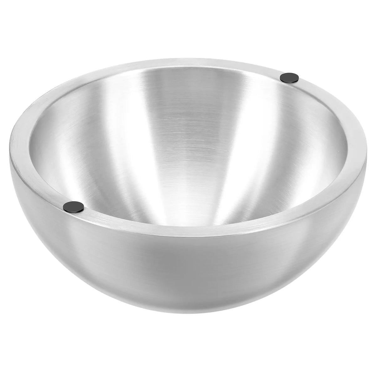 Mingle Moa Stainless Steel Dip Chiller Bowl Serving Bowls with Double Walled Ice Cavity Insulated Etch Resistant Robust Long Service Life