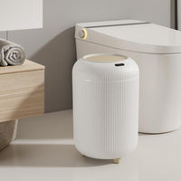 Biarts Trash Can Smart Sensor Wastebasket, Compact Design for Versatile Storage, Waterproof, for Bathroom, Bedroom, Office Nordic Style, Dealsforyoudays