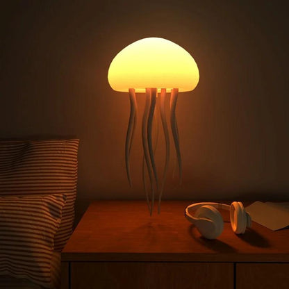 7-Color Usb-Powered Floating Tentacle Pendant Light Full-Color Gradient Jellyfish LED Intelligent Voice Controlled Night ABS
