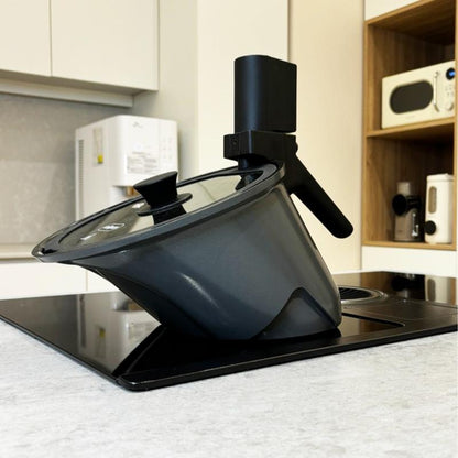 Rollpan - Automatic Rotating Cooking Pot - Gray